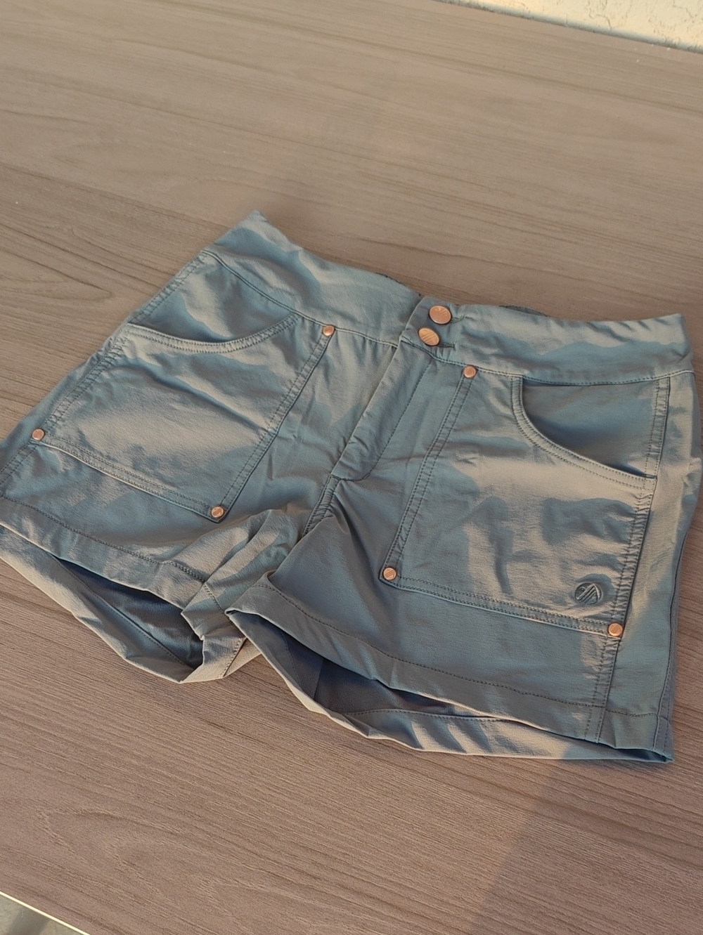 ACAI OUTDOOR Light Blue Women's Casual Utility Shorts